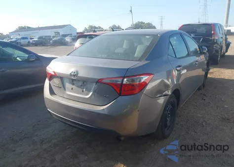 2016 Toyota Corolla Le из США, поврежденный, VIN 2T1BURHE0GC564197